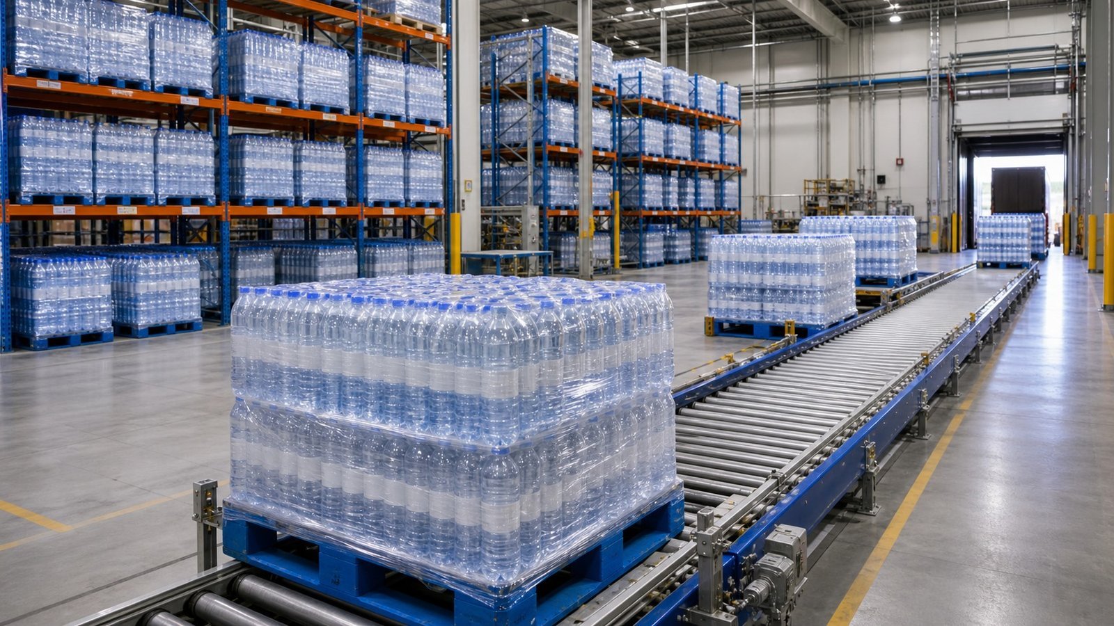 Beverage machinery delivery installation and commissioning planning context